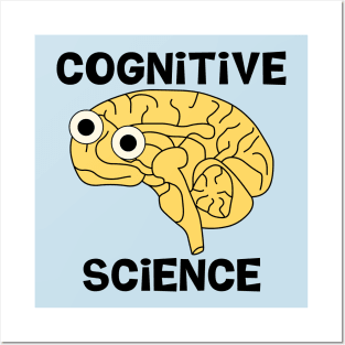 Cognitive Science Brain Posters and Art